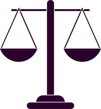 Justice Scales Silhouette Pictures PNG Images