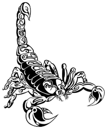 Clipart Scorpion Tattoos Transparent PNG Images