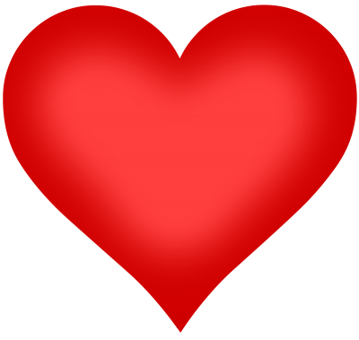 Red Heart Shape Cut Out Png PNG Images