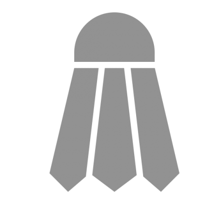 Grey Shuttlecock Icon Png PNG Images