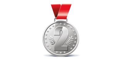 Two Silver Medal Png PNG Images