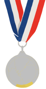 Victory Silver Medal Clipart At Png PNG Images