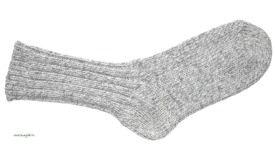 Gray Woolly Socks PNG PNG Images