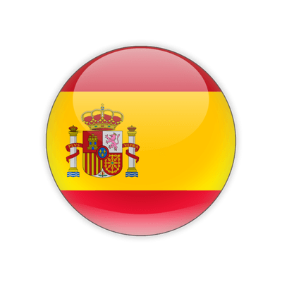 Round Flag Icon Of Spain PNG Images
