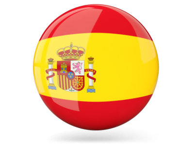 Spanish, Spain, Flag, Circle, Glossy PNG Images