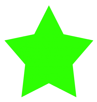 Star Clipart Green Free Cut Out PNG Images