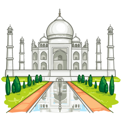 Taj Mahal Icon Clipart PNG Images