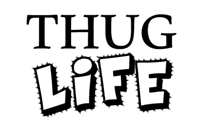 Thug Life Meme High Quality PNG PNG Images
