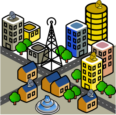 Town Clipart PNG File PNG Images