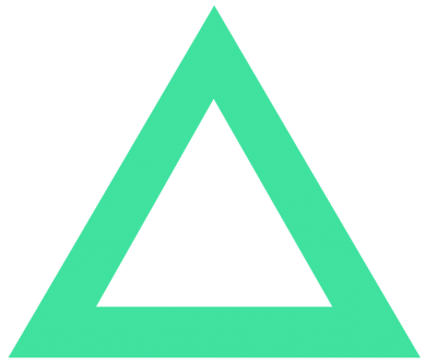 Green Triangle Transparent Background PNG Images