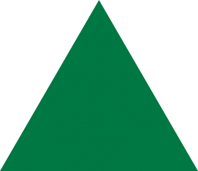 Green Triangle PNG Images