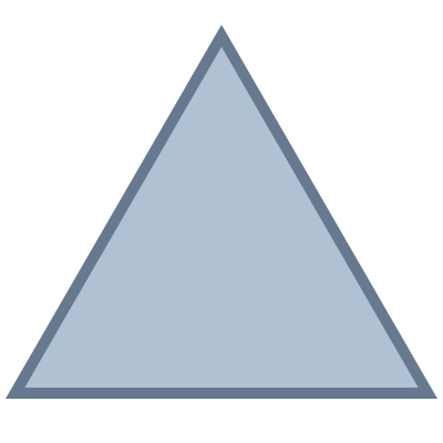 Triangle Blue PNG Images