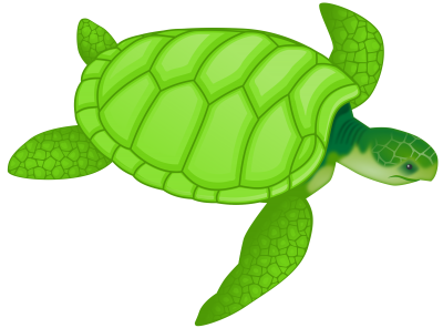 Turtle Cut Out Clipart PNG Images