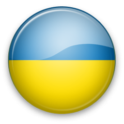 Sunrise Ukraine Flag Circle Symbol PNG Images