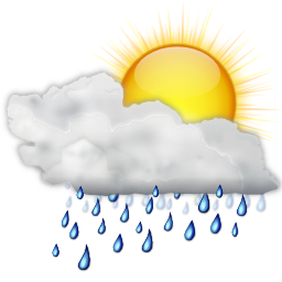 Status Weather Showers Day Icon Png PNG Images
