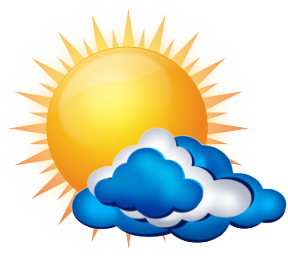 Sun, Cloud, Rain, Water, Lightning, Weather Report Png PNG Images