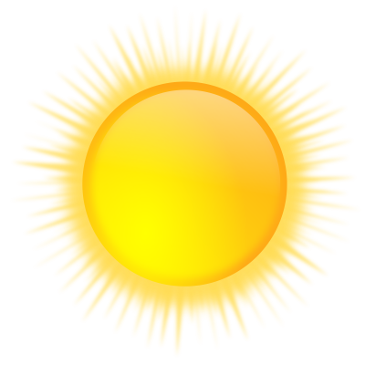 Weather Icon Sunny Png PNG Images