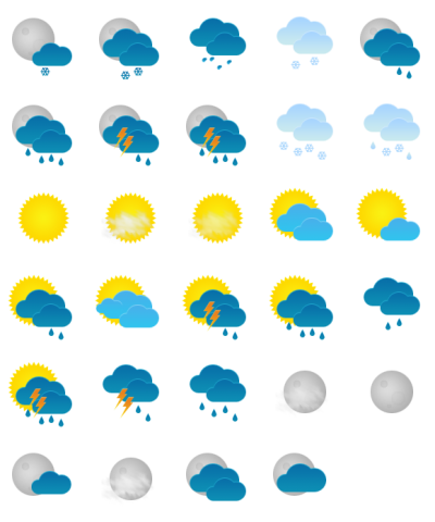 Weather Photo Clipart PNG Images