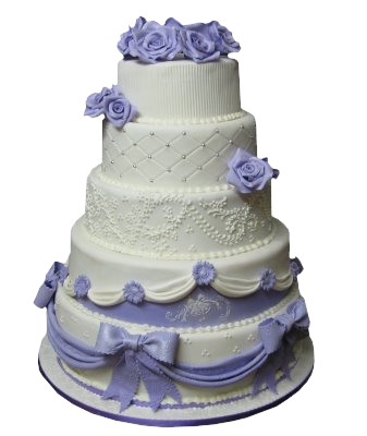 Purple Wedding Cake Png Images PNG Images