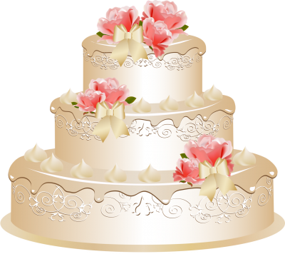 Red Rosas Wedding Cake Png Images PNG Images