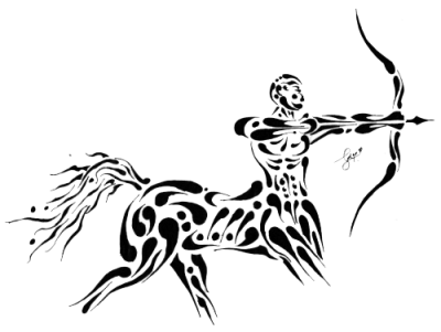 Horse Zodiac Tattoos Png Transparent Images PNG Images