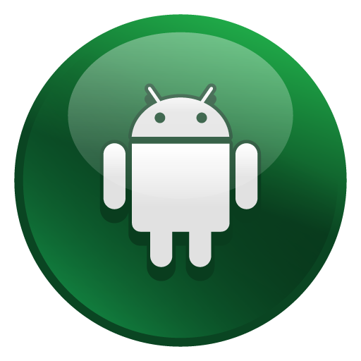 Round Android Logo PNG Transparent Background 512x512px Filesize
