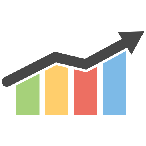 Business Growth Chart PNG Vector Images with Transparent background -  TransparentPNG