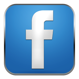 Facebook Simple Rounded Social Icons PNG Transparent Background ...