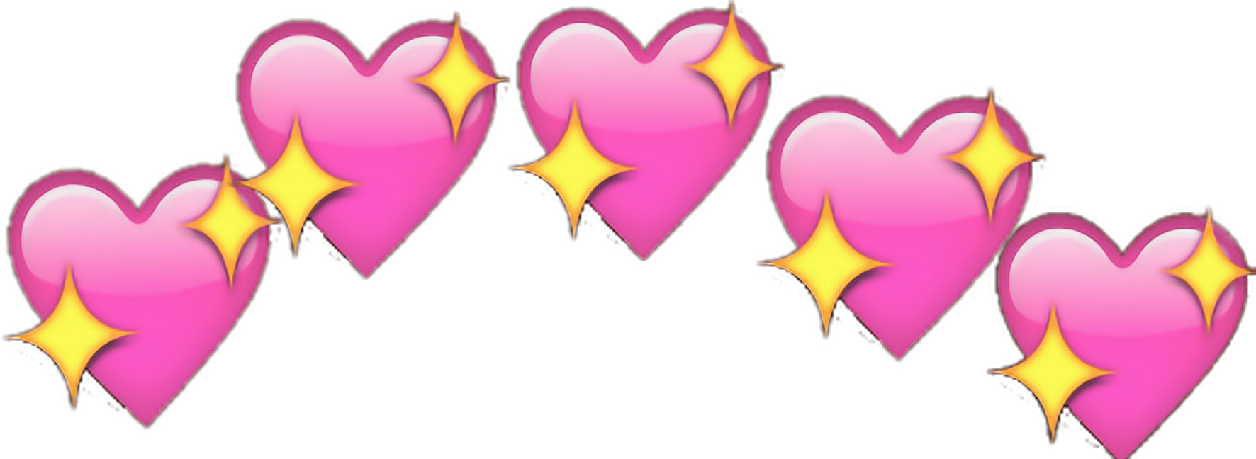 Heart Emoji Free Download PNG Transparent Background 1772x648px ...