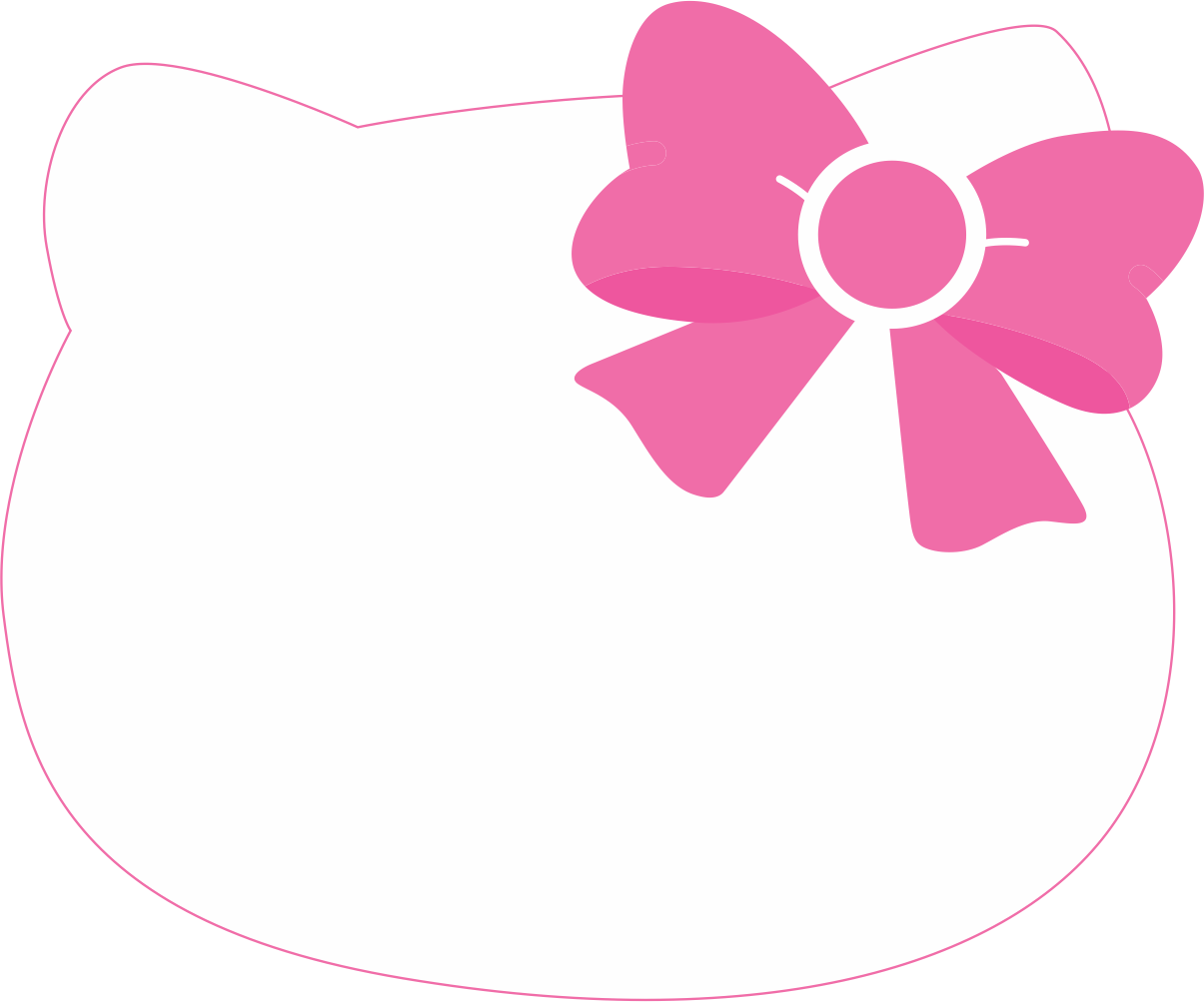 Hello kitty head best sale png