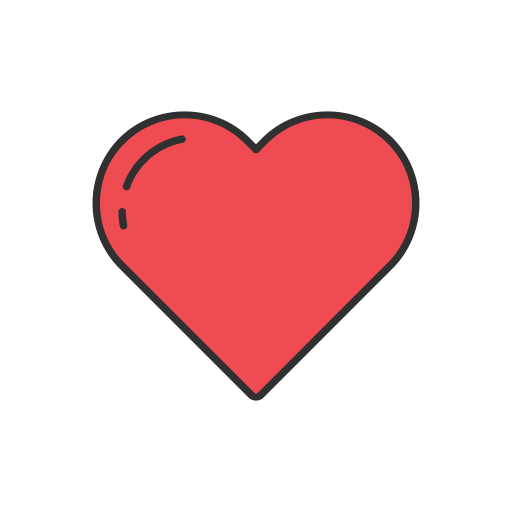Instagram Heart Hd Image PNG Transparent Background 512x512px