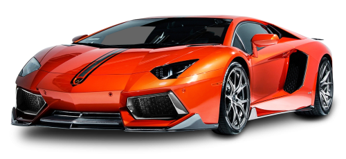 Orange Lamborghini Aventador Icon PNG Transparent Background 500x230px ...