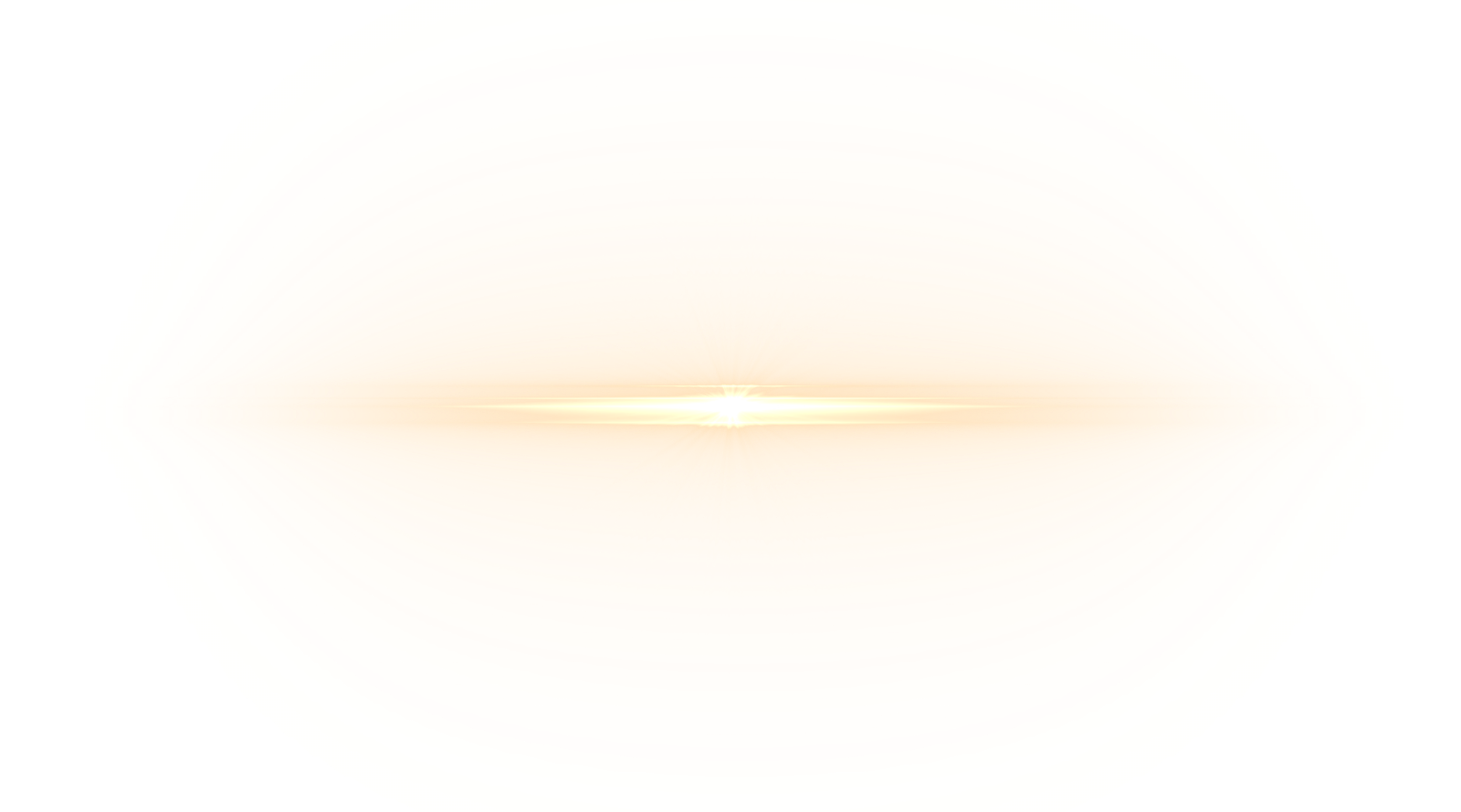 Horizontal Yellow Light Lens Flare Hd , Sun Effect, Glow, Blurry