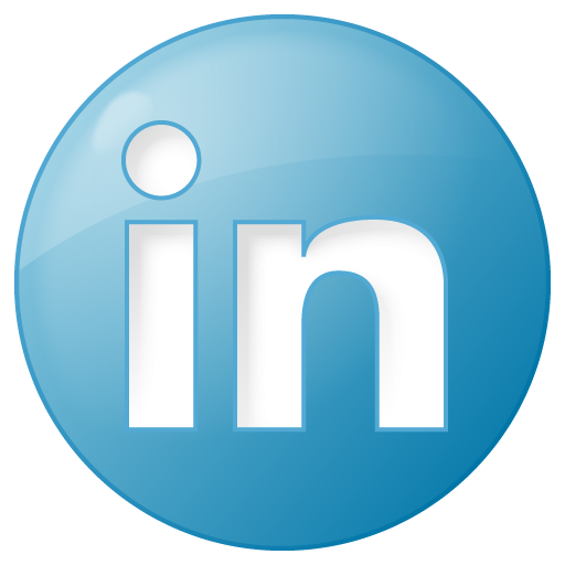 Social Linkedin Button Blue Icon Clipart PNG Transparent Background ...