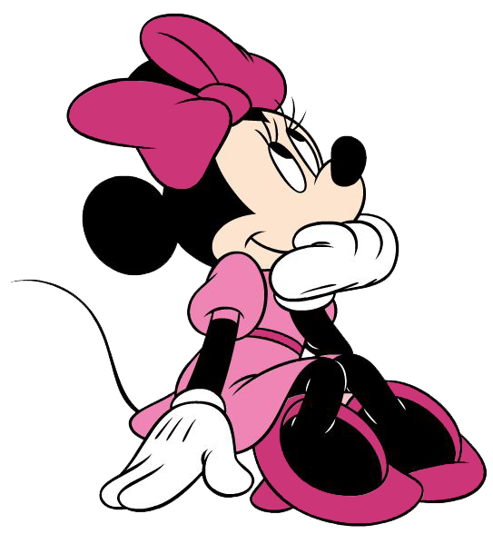 Minnie Mouse Clipart PNG Transparent Background 543x588px - Filesize ...