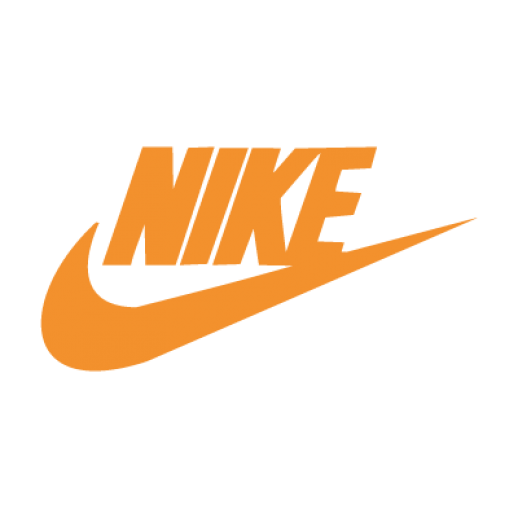nike logo orange