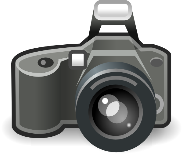 Photo Camera Symbol Free PNG Transparent Background 600x507px