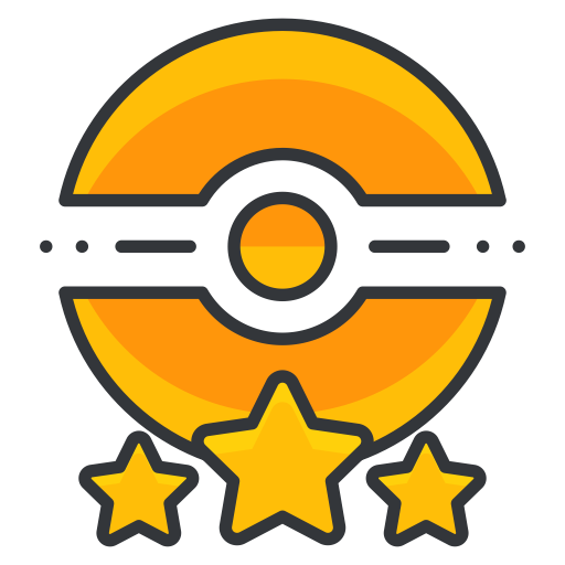 Star With Pokemon Go Logo PNG Transparent Background 512x512px