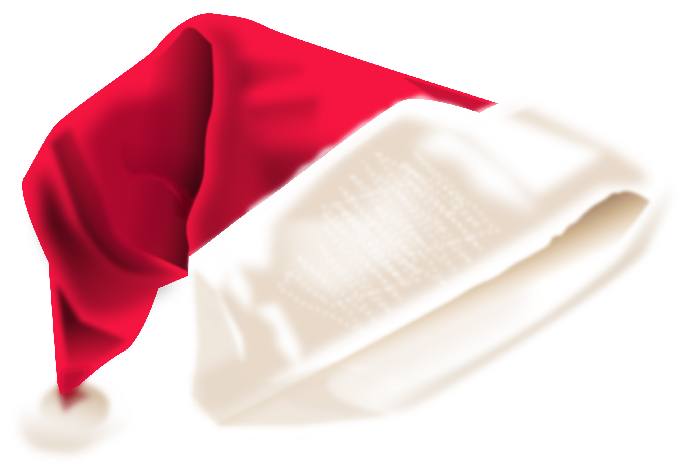 Santa Hat Free Download PNG Transparent Background 2400x1615px ...