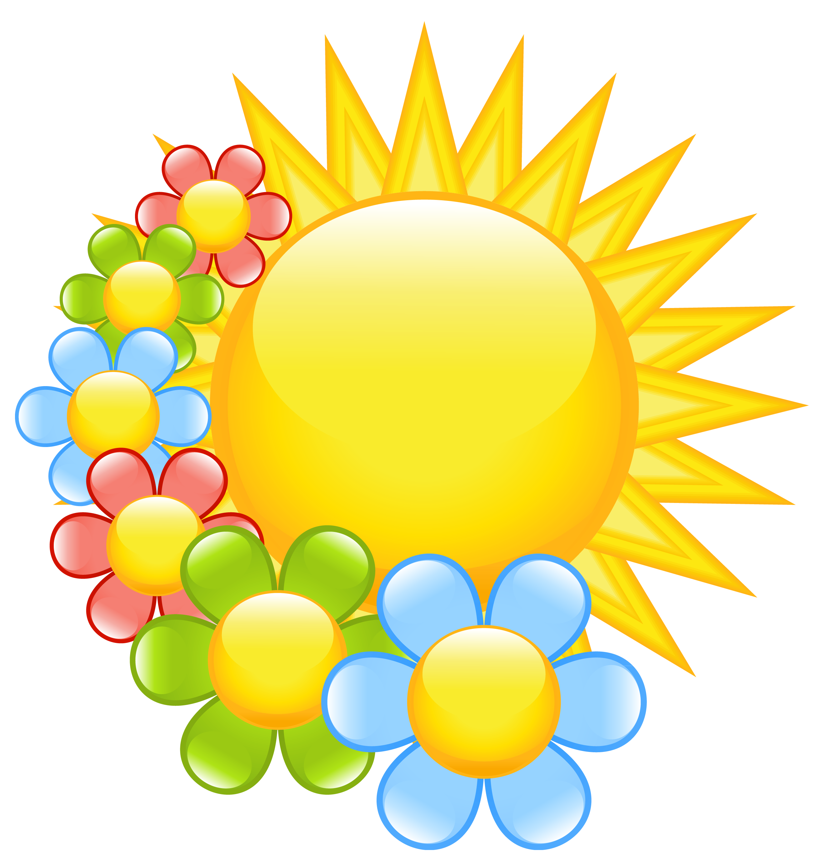 Clipart Photos Spring Sun PNG Transparent Background 2624x2769px ...