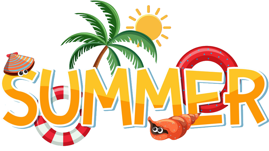 Yellow Summer Holidays Clipart Free Download PNG Transparent Background