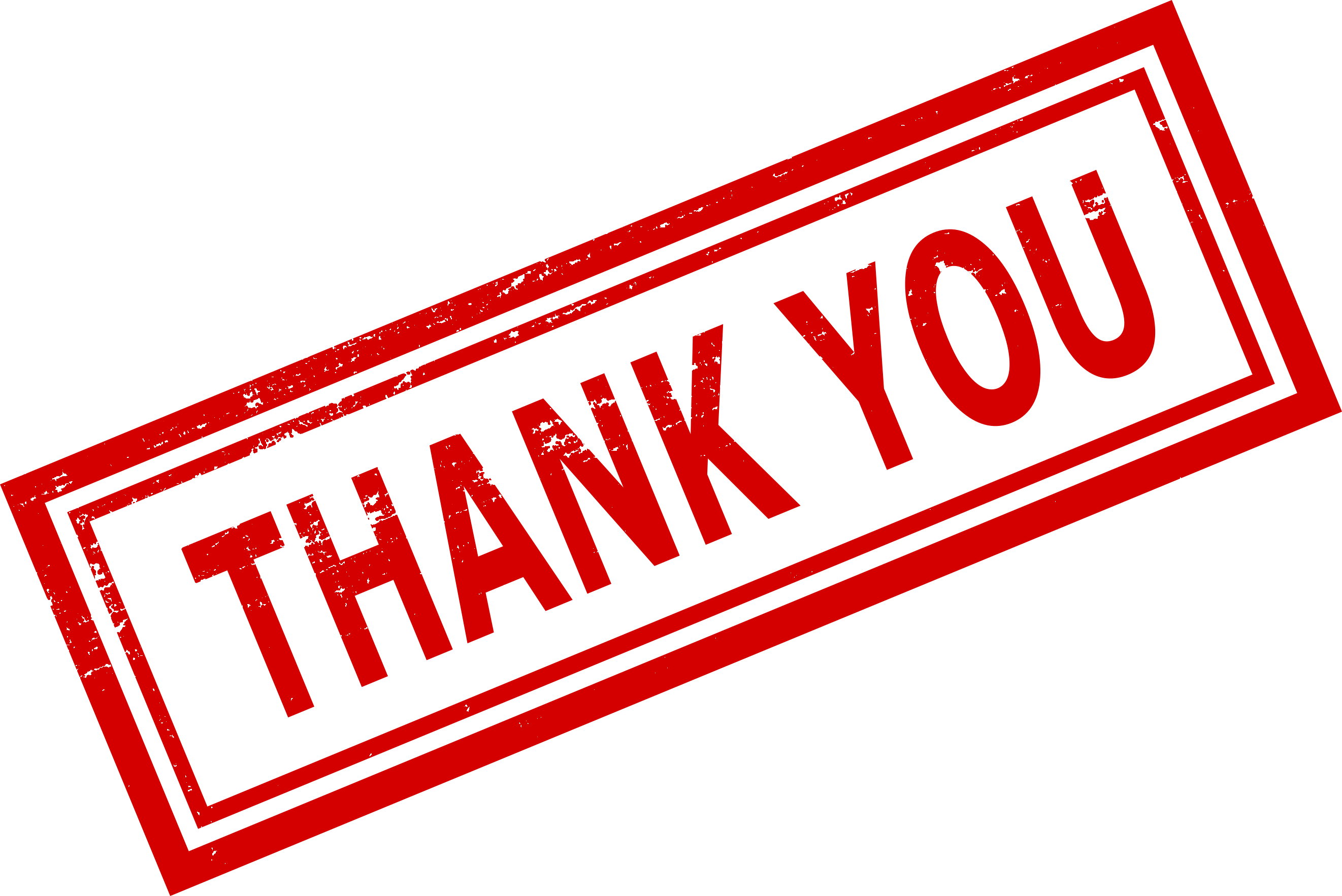Thank You Clipart Photos PNG Transparent Background 2643x1765px