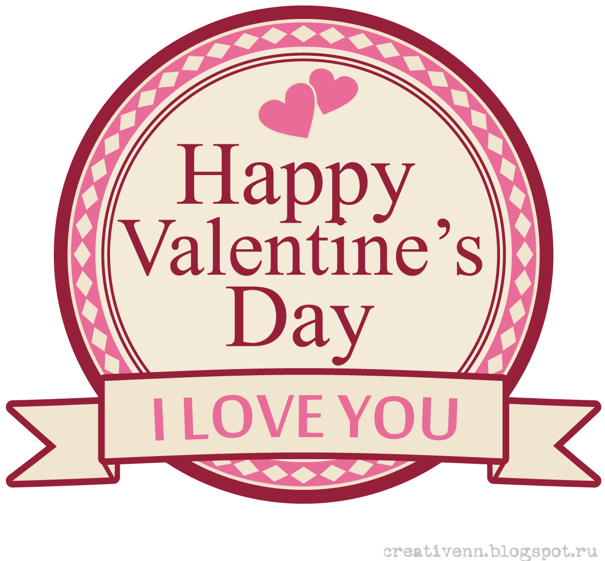 Pink Themed Valentines Day Images Free Download PNG Transparent ...