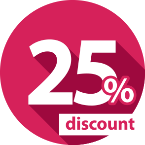 25 Off Discount Photos PNG Images