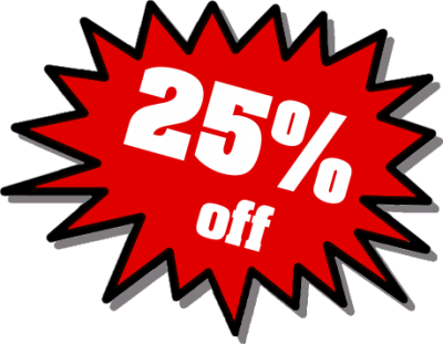 25% Off Free Transparent PNG Images