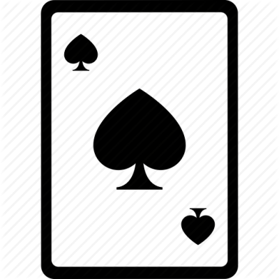 Ace Card Poker Spades Icon Transparentpng
