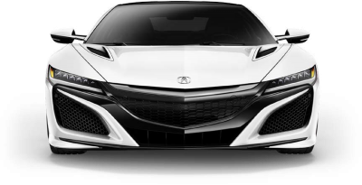 White Nsx Front View Sport Car Png images PNG Images