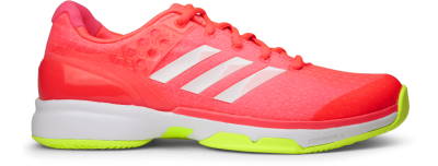 Red Women Shoes, Adidas Adizero Women Tennis Shoes Red Ubersonic PNG Images