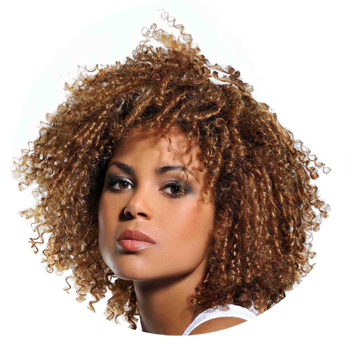 Blond Hair Blond Brunette Hair Curly Wavy Short Hair Png