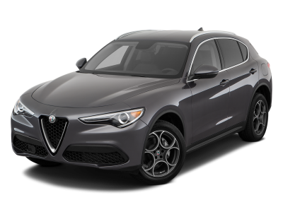 Alfa Romeo Stelvio Safford Black Suv Car Image PNG Images